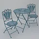 stainless steel dining set